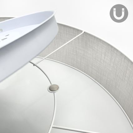 Brilagi - LED-Deckenleuchte SIRIJA 4xE27/60W/230V Ø 60 cm weiß