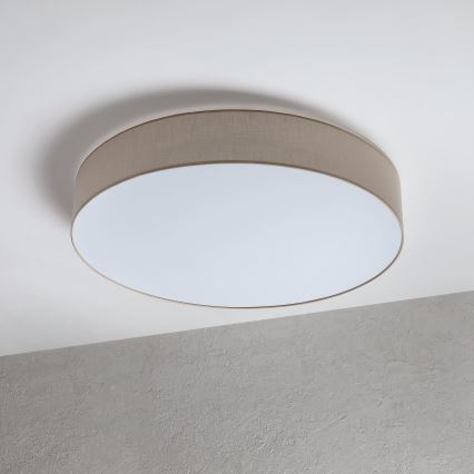 Brilagi - LED-Deckenleuchte SIRIJA 6xE27/15W/230V Ø 80 cm beige