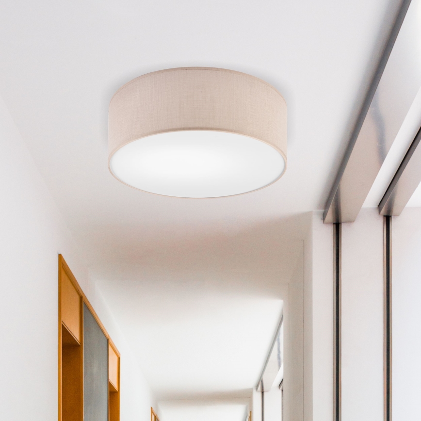 Brilagi - LED-Deckenleuchte SIRIJA LED/12W/230V d 35 cm beige