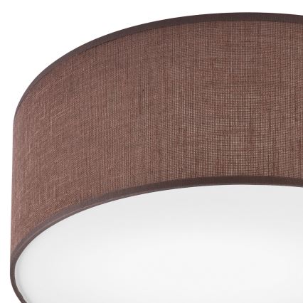 Brilagi - LED-Deckenleuchte SIRIJA LED/12W/230V d 35 cm braun