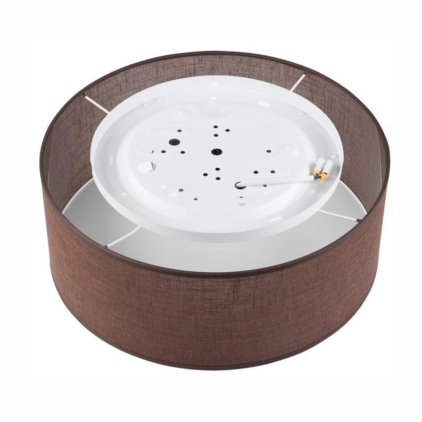 Brilagi - LED-Deckenleuchte SIRIJA LED/12W/230V d 35 cm braun