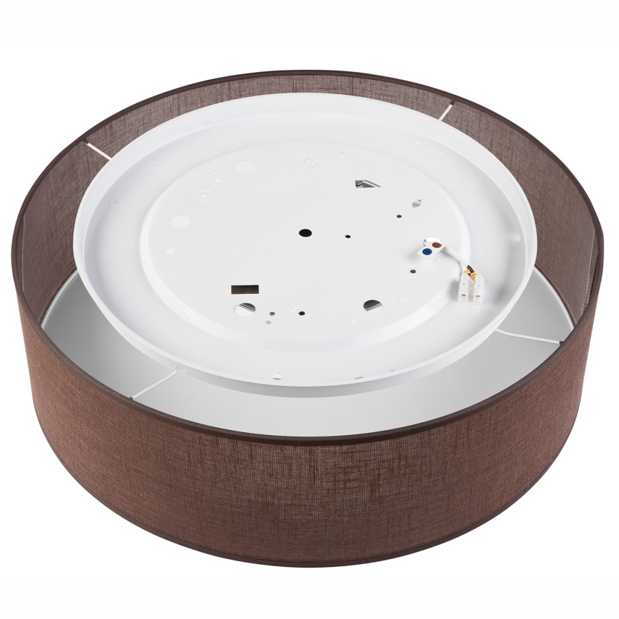 Brilagi - LED-Deckenleuchte SIRIJA LED/36W/230V d 45 cm braun