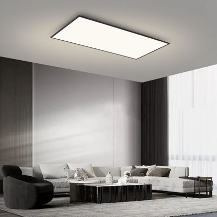 Brilagi - LED Deckenleuchte SLIMFRAME LED/80W/230V 120x60 cm 3000/4000/6000K schwarz