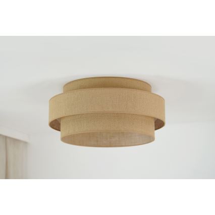 Brilagi - LED-Deckenleuchte SPACE YUTE LED/12W/230V d 50 cm 3000K/4000K/6400K beige