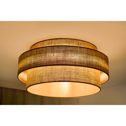 Brilagi - LED-Deckenleuchte SPACE YUTE LED/12W/230V d 50 cm 3000K/4000K/6400K beige