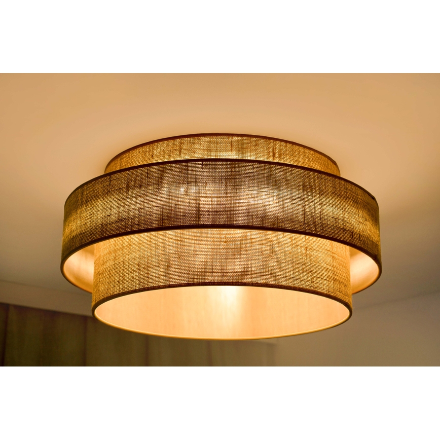 Brilagi - LED-Deckenleuchte SPACE YUTE LED/12W/230V d 50 cm 3000K/4000K/6400K beige
