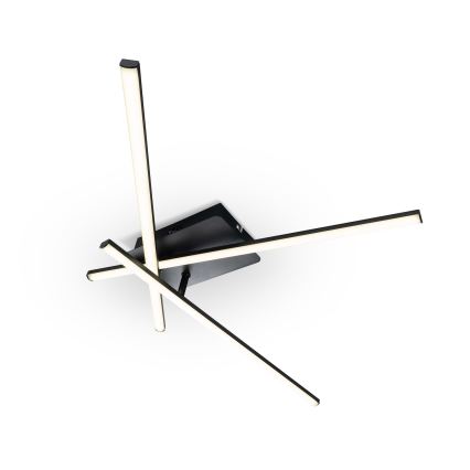 Brilagi - LED-Deckenleuchte STRIPES LED/30W/230V 51x78 cm schwarz