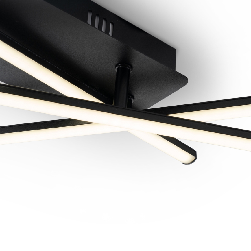 Brilagi - LED-Deckenleuchte STRIPES LED/30W/230V 51x78 cm schwarz