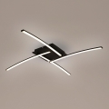 Brilagi - LED-Deckenleuchte STRIPES LED/32W/230V 69x69 cm schwarz