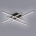 Brilagi - LED-Deckenleuchte STRIPES LED/37W/230V 68x68 cm schwarz