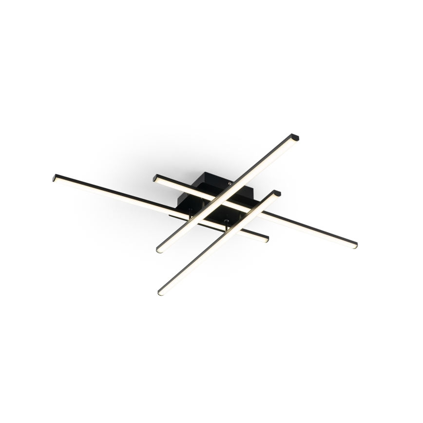 Brilagi - LED-Deckenleuchte STRIPES LED/37W/230V 68x68 cm schwarz