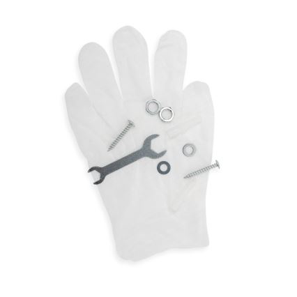 Brilagi - LED-Deckenleuchte STRIPES LED/37W/230V 68x68 cm schwarz