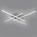 Brilagi - LED-Deckenleuchte STRIPES LED/37W/230V silbern