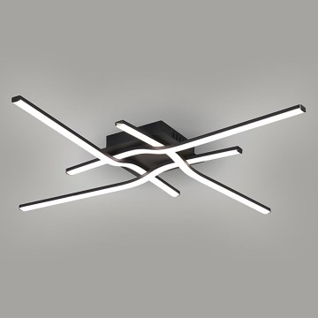 Brilagi - LED-Deckenleuchte STRIPES LED/38W/230V 68x68 cm schwarz