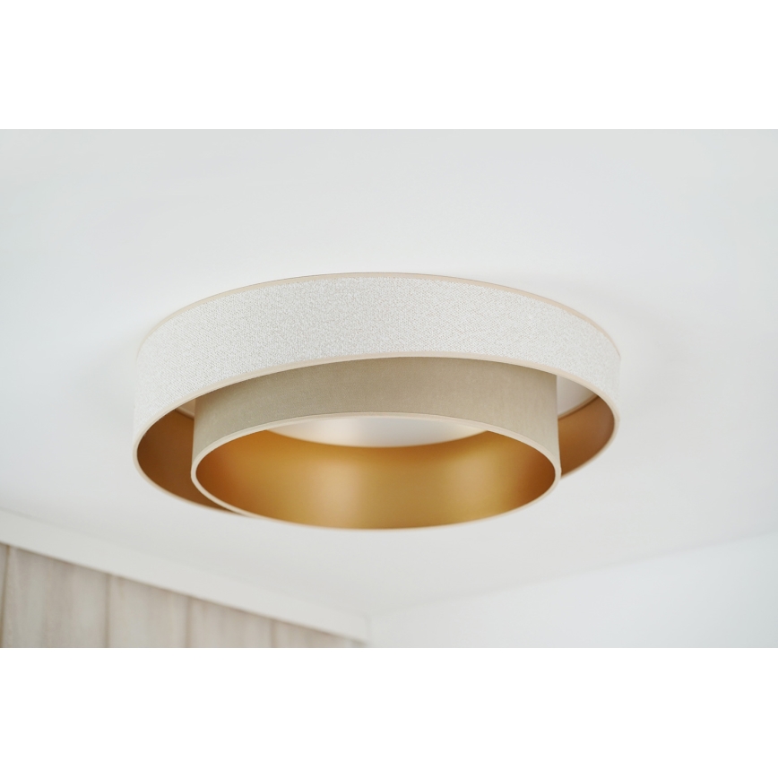 Brilagi - LED-Deckenleuchte VEGAS SHINE LED/24W/230V d 60 cm beige/cremefarben