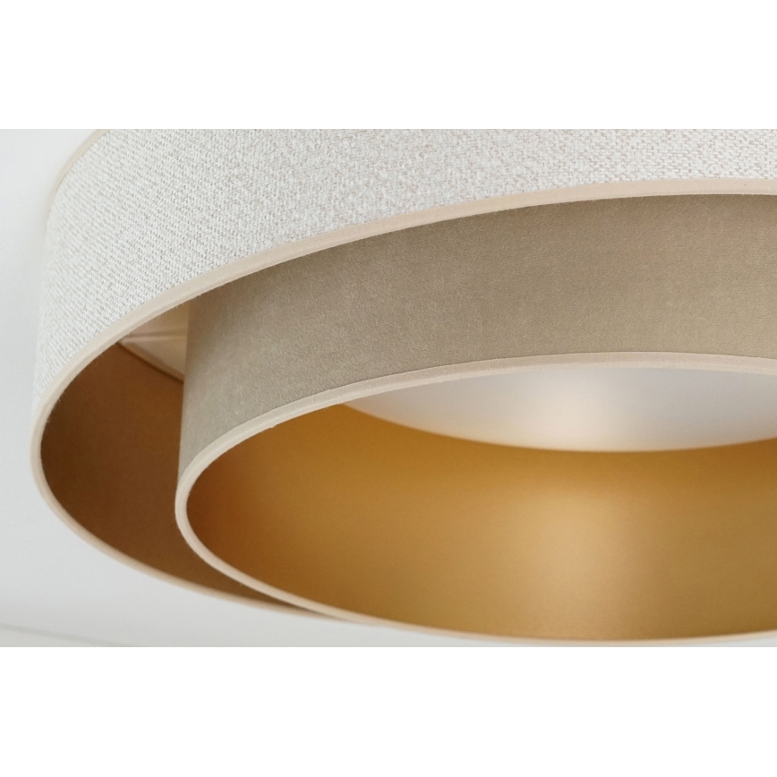 Brilagi - LED-Deckenleuchte VEGAS SHINE LED/24W/230V d 60 cm beige/cremefarben