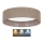 Brilagi - LED Deckenleuchte VELVET LED/24W/230V Ø 40 cm 3000/4000/6400K Braun