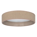 Brilagi - LED-Deckenleuchte VELVET SIMPLE LED/24 W/230 V 4000 K Ø 45 cm beige