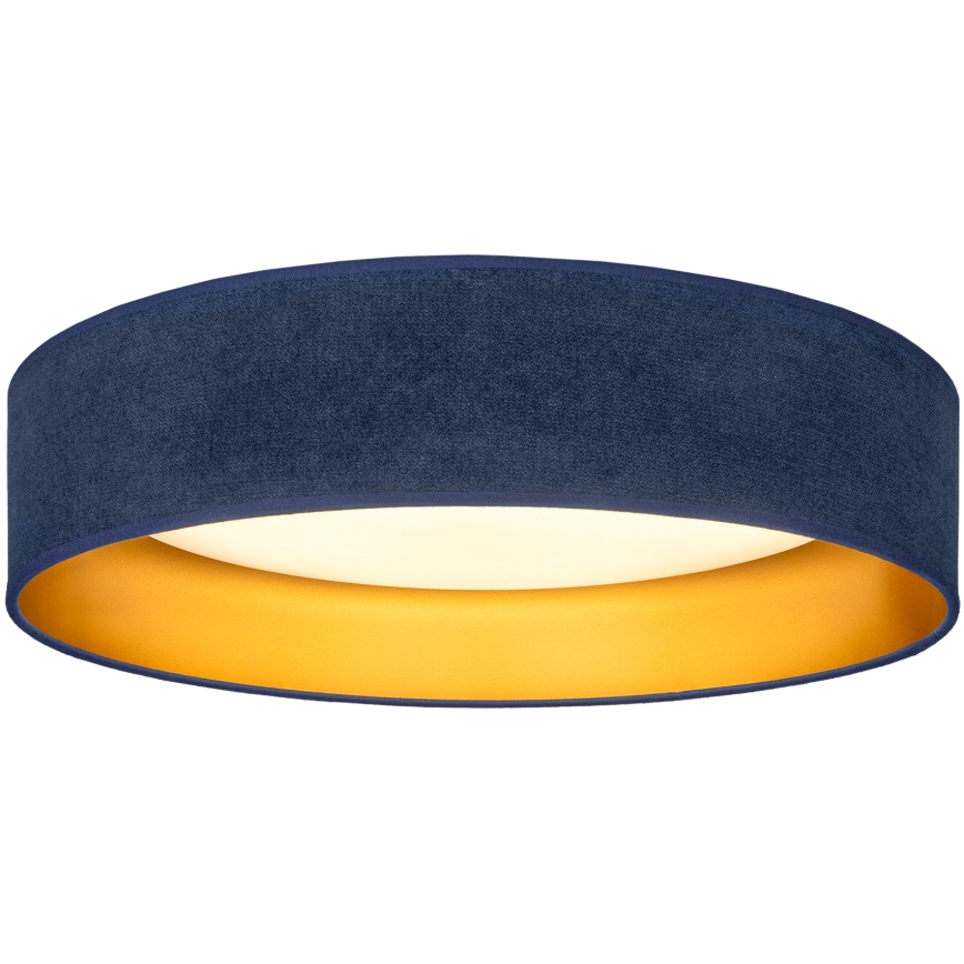 BRILAGI - LED Deckenleuchte VELVET SIMPLE LED/24W/230V 3000K Ø 45 cm blau/gold