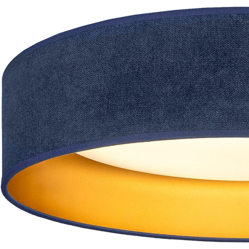 BRILAGI - LED Deckenleuchte VELVET SIMPLE LED/24W/230V 3000K Ø 45 cm blau/gold