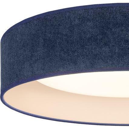 Brilagi - LED-Deckenleuchte VELVET SIMPLE LED/24W/230V 3000K Ø 45 cm blau