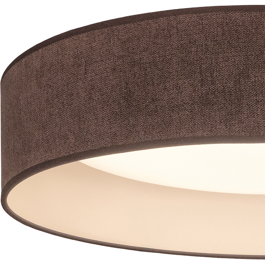 Brilagi - LED-Deckenleuchte VELVET SIMPLE LED/24W/230V 3000K Ø 45 cm braun