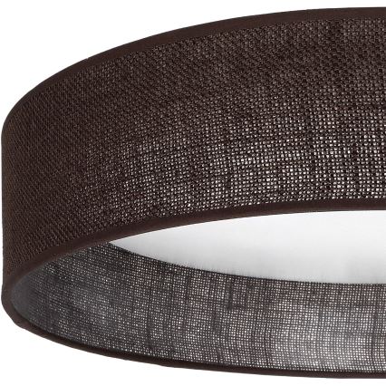 Brilagi - LED-Deckenleuchte VELVET SIMPLE LED/24W/230V 3000K Ø 45 cm braun