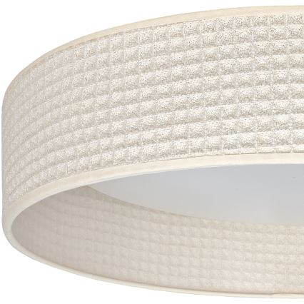 Brilagi - LED-Deckenleuchte VELVET SIMPLE LED/24 W/230 V 3000 K Ø 45 cm cremefarben