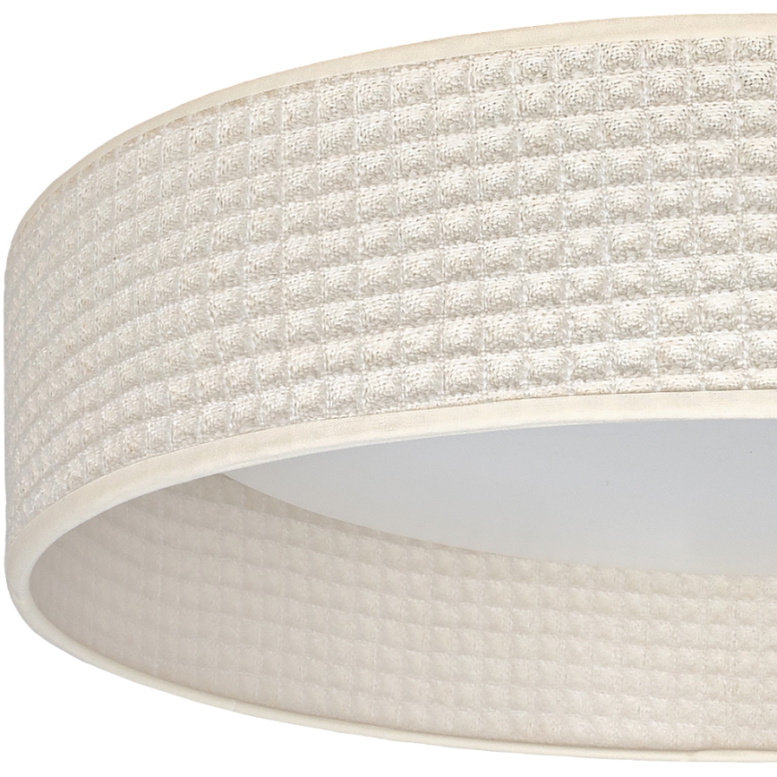 Brilagi - LED-Deckenleuchte VELVET SIMPLE LED/24 W/230 V 3000 K Ø 45 cm cremefarben