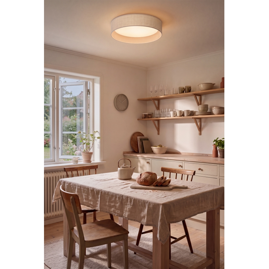 Brilagi - LED Deckenleuchte VELVET SIMPLE LED/24W/230V 3000K Ø 45 cm weiß