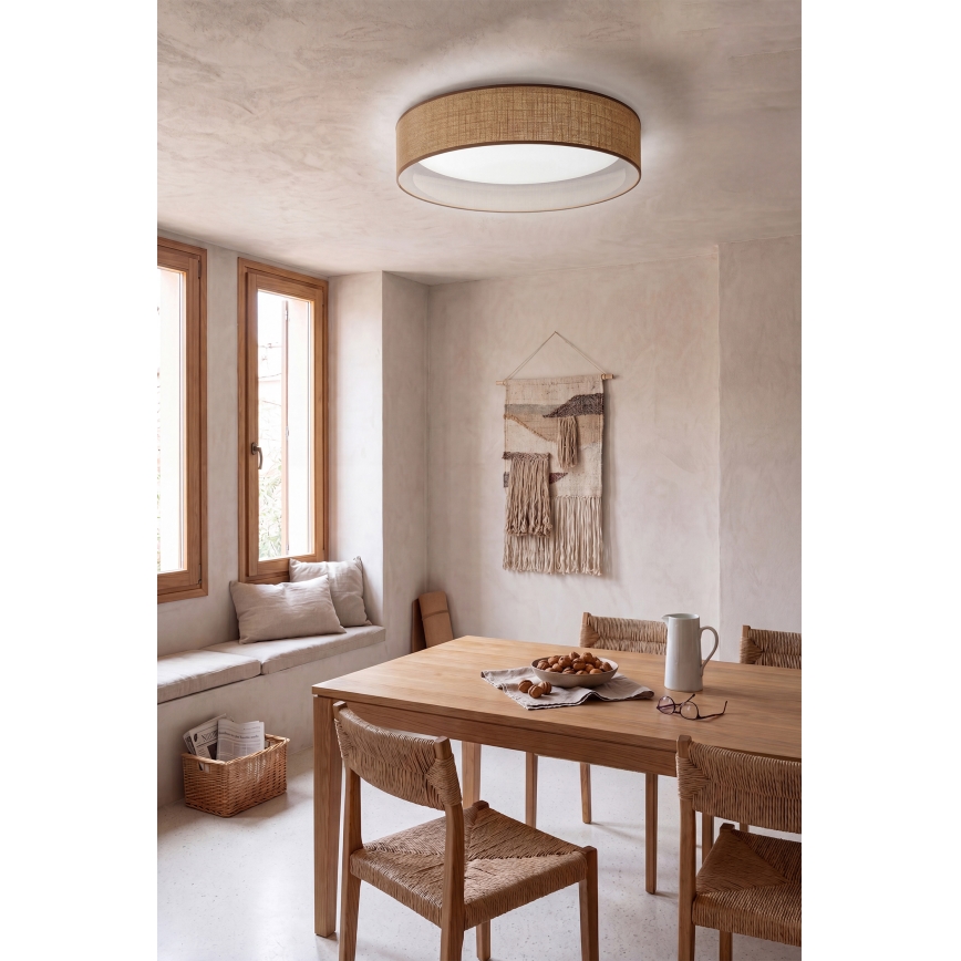 Brilagi - LED-Deckenleuchte VELVET SIMPLE LED/24W/230V 4000K Ø 45 cm beige