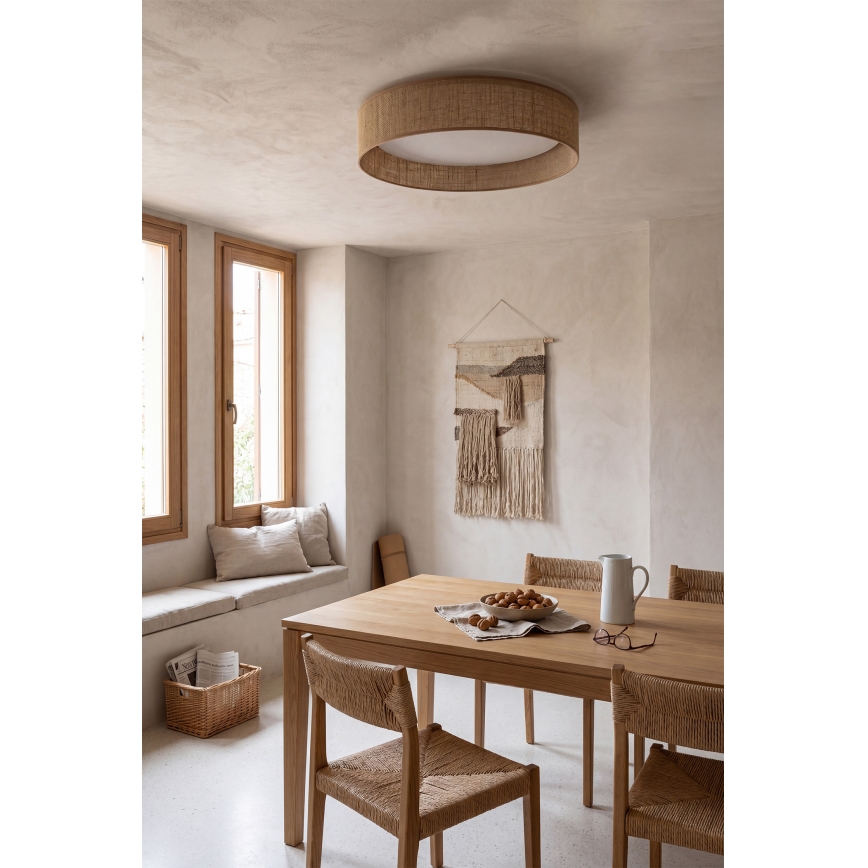 Brilagi - LED-Deckenleuchte VELVET SIMPLE LED/24W/230V 4000K Ø 45 cm beige