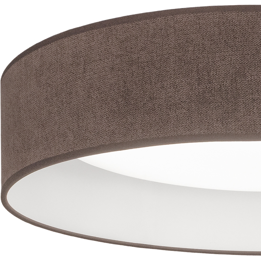 Brilagi - LED-Deckenleuchte VELVET SIMPLE LED/24W/230V 4000K Ø 45 cm braun