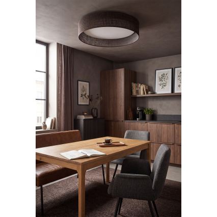 Brilagi - LED-Deckenleuchte VELVET SIMPLE LED/24W/230V 4000K Ø 45 cm braun