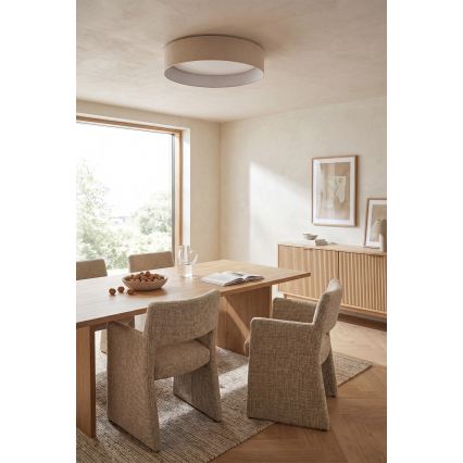 Brilagi - LED-Deckenleuchte VELVET SIMPLE LED/24 W/230 V, 4000 K, Ø 45 cm, cremefarben