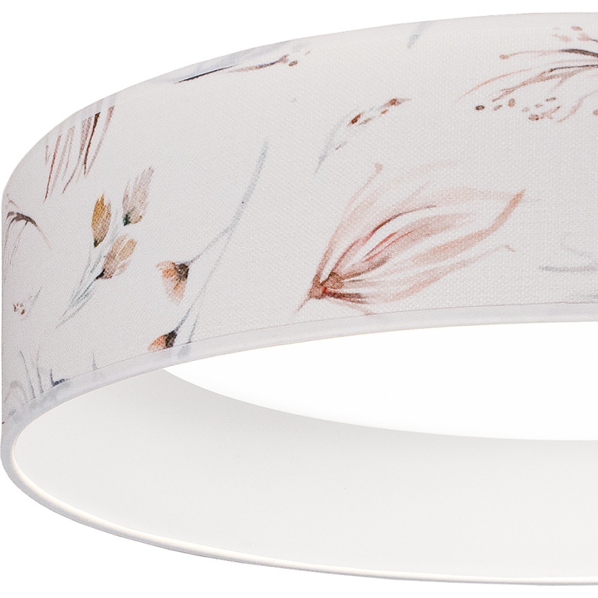 Brilagi - LED-Deckenleuchte VELVET SIMPLE LED/24W/230V 4000K Ø 45 cm weiß/Blumen