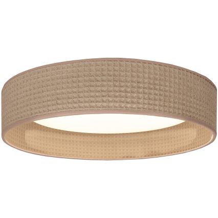 Brilagi - LED Deckenleuchte VELVET SIMPLE LED/36W/230V 3000K Ø 55 cm beige