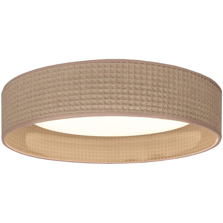 Brilagi - LED Deckenleuchte VELVET SIMPLE LED/36W/230V 3000K Ø 55 cm beige