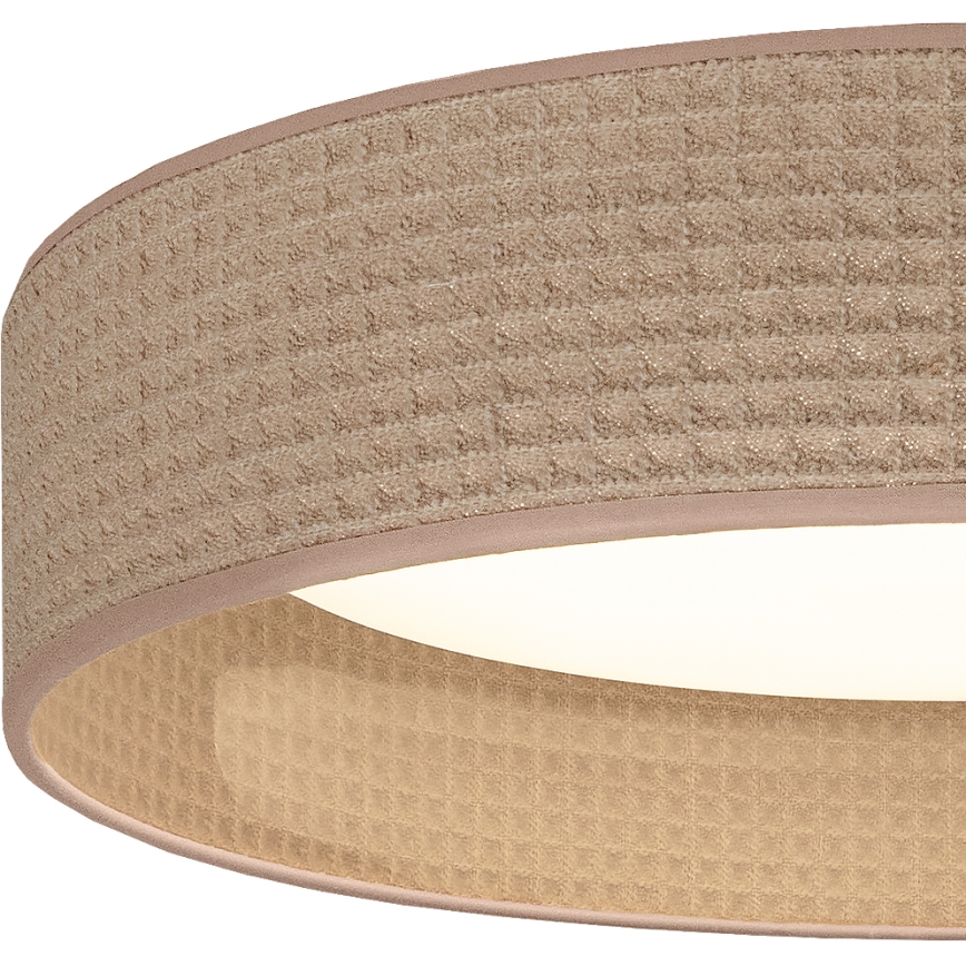 Brilagi - LED Deckenleuchte VELVET SIMPLE LED/36W/230V 3000K Ø 55 cm beige