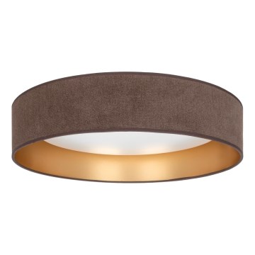 Brilagi - LED-Deckenleuchte VELVET SIMPLE LED/36W/230V 3000K Ø 55 cm braun/gold
