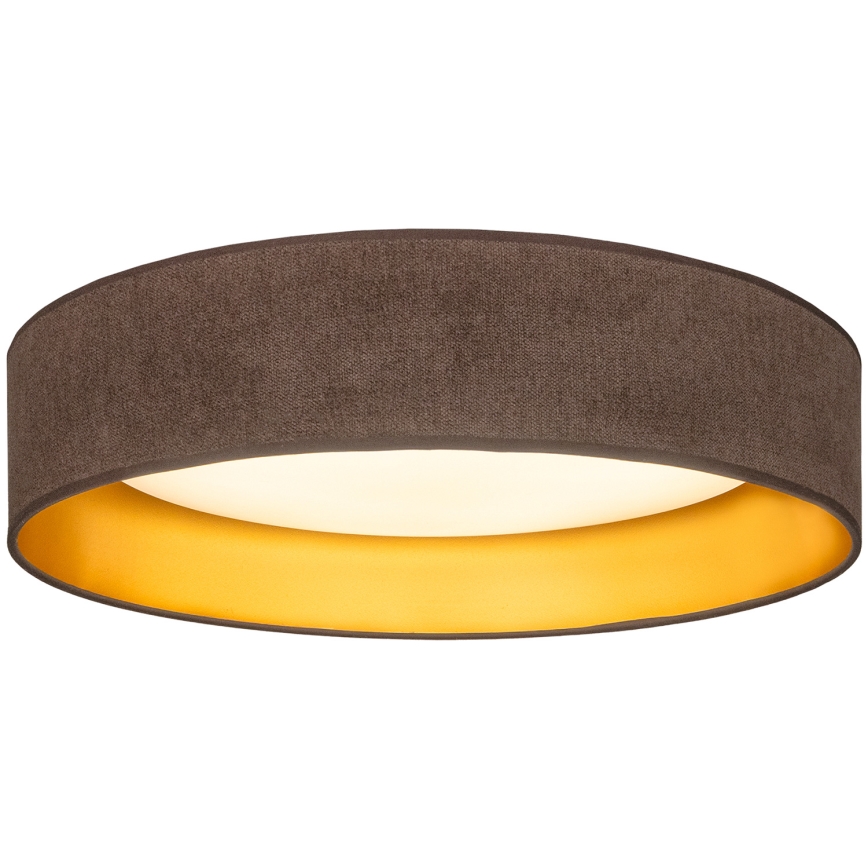 BRILAGI - LED-Deckenleuchte VELVET SIMPLE LED/36W/230V 3000K Ø 55 cm braun/gold