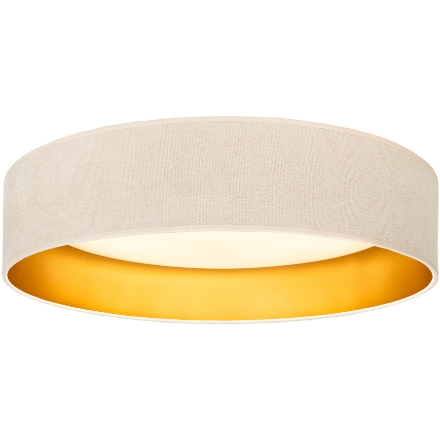 Brilagi - LED-Deckenleuchte VELVET SIMPLE LED/36W/230V 3000K Ø 55 cm creme/gold