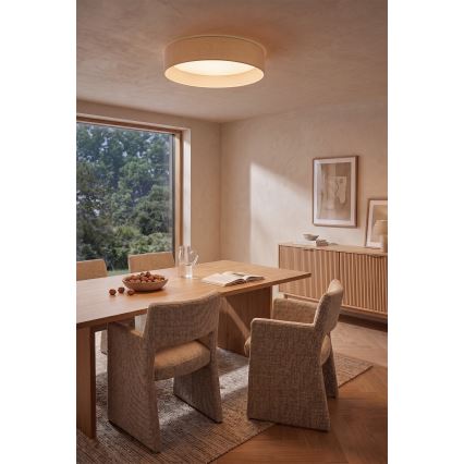 Brilagi - LED-Deckenleuchte VELVET SIMPLE LED/36W/230V 3000K Ø 55 cm cremefarben