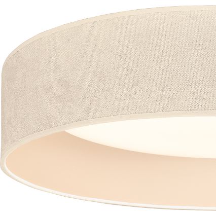 Brilagi - LED-Deckenleuchte VELVET SIMPLE LED/36W/230V 3000K Ø 55 cm cremefarben