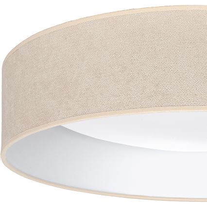 Brilagi - LED-Deckenleuchte VELVET SIMPLE LED/36W/230V 3000K Ø 55 cm cremefarben