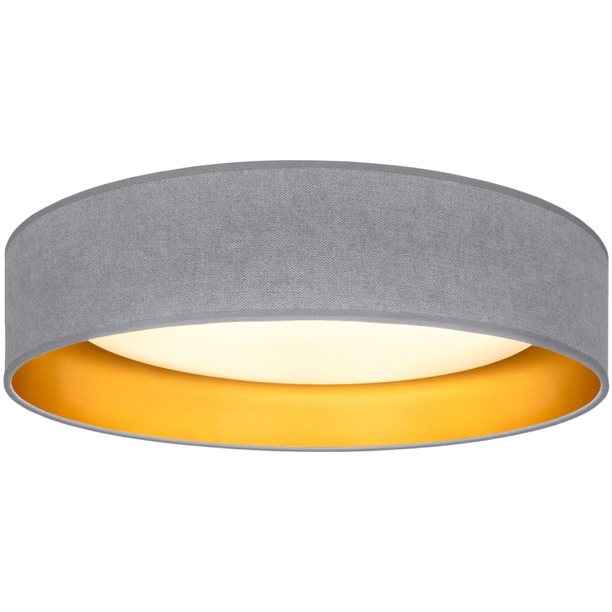 Brilagi - LED-Deckenleuchte VELVET SIMPLE LED/36W/230V 3000K Ø 55 cm grau/gold
