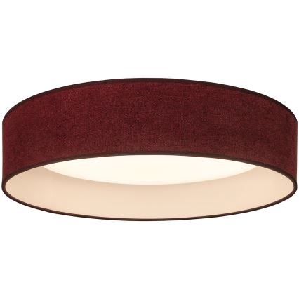 Brilagi - LED-Deckenleuchte VELVET SIMPLE LED/36W/230V 3000K Ø 55 cm weinrot