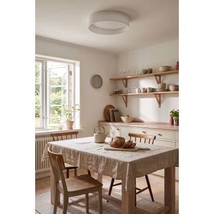 Brilagi - LED-Deckenleuchte VELVET SIMPLE LED/36W/230V 3000K Ø 55 cm weiß