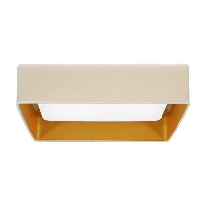 Brilagi - LED-Deckenleuchte VELVET SQUARE LED/24W/230V cremefarben