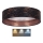 Brilagi - LED-Deckenleuchte VELVET STAR LED/36W/230V 55 cm T. 3000K/4000K/6400K schwarz/kupfer